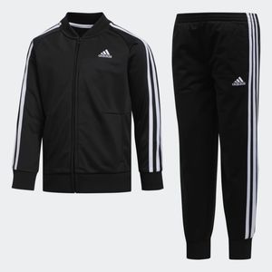 Adidas black track suit boys 10/12 🖤🖤